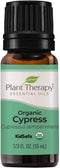 Plant Therapy Organic Cypress Essential Oil 10 mL (1/3 oz) 100% Pure, Undiluted, Therapeutic Grade...