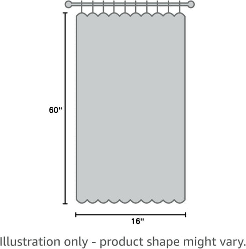 Heritage Lace Sheer Divine Valance, 60 by 16-Inch, Ecru...