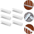 12 Pcs Safety Door Reinforcement Slot Baby Gate Reinforcement Stair Reinforcement Downstair Parts Tools for Kids Fence Reinforcement Groove Child ...