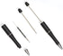 50Pcs Black Beadable Pens Plastic Bead Pen Black Ink Ballpoint Pens Diy Pens Cute Cool Pens for Journaling Students Teacher Bridal Graduation Gift...