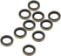 5Pcs Banjo Bolt Washer M10X1.0mm, Banjo Bolts And Fittings Iron Banjo Bolt Gasket Sealing Washer Kit for Brake Caliper Master Cylinder...