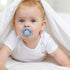 Diaper Pins, White Color Nappy Safety Pins Hold Clip Locking Cloth, Pack of 50...