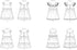 Butterick Toddlers' High Waisted Dress Sewing Pattern Kit, Design Code B6885, Sizes 1/2-1-2-3-4, Multicolor...