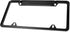 MULL Black Stainless Steel License Plate Frame (Black Flag)...