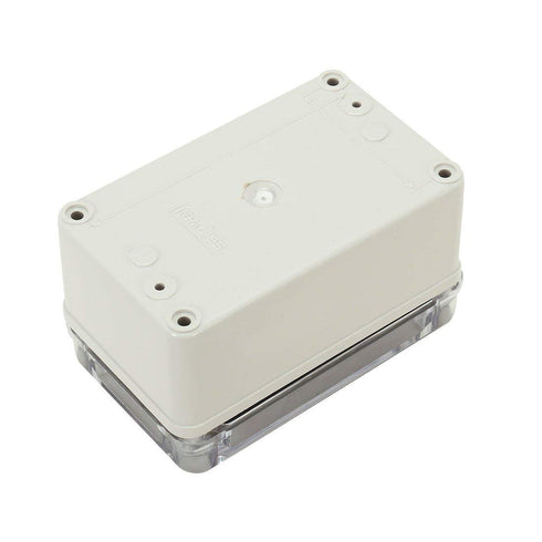YXQ Clear Junction Box 130 x 80 x 70mm PC Transparent Cover ABS Enclosure Waterproof Project Case Outdoor (5.1 x 3.2 x 2.8 inches)...