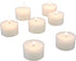 Stonebriar 48 Count White Unscented Smokeless Long Burning Clear Cup Tea Light Candles with 8 Hour Burn Time...