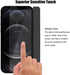 3 Pack Privacy Screen Protector For iPhone 12 Pro Max (6.7") Anti Spy Private Tempered Glass...