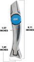OX Tools Utility Shark Knife Professional Heavy Duty Utility Knife with Holster Drywall Knife for Sheetrock Fixed Blade Roofing Knife With 10 Repl...