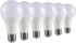GE A19 LED Light Bulbs Dimmable, 40 Watt Equivalent, E26 Base, 3000K Warm White, 6W 480 Lumens, 120V, LED Lights for Bedroom Living Room, Kitchen ...