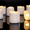 Homemory 12Pack Flameless LED Votive Candles,1.5" x 1.6" Long Lasting Electric Fake Candles, Battery Operated Tealights for Wedding, Table, Romant...