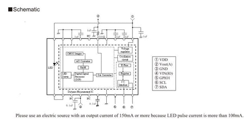 HiLetgo 2pcs GP2Y0E03 Infrared Distance Measurement Sensor Module 4-50CM Range I2C Analog Output 2.7V-5V for Cleaning Robot...