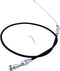 36" Throttle Gas Cable Stainless Steel for LS Chevy 4.8 5.3 5.7 6.0 Engine, LS Throttle Cable(Black Hose)...