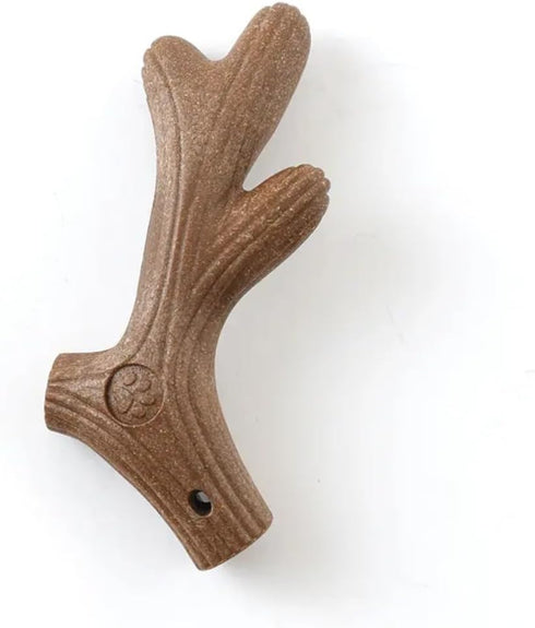 Dog Toys Pet Accessories Durable Dog Chew Toy Interactive Dog Sawdust Toys for Aggressive Chewers Large Breed (Brown Antler)...