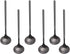6 PCS Black Coffee Spoons, 18/8 Stainless Steel Espresso Spoons, 5.2 Inches Vogue Mini Tea Spoon, Cappuccino Stirring Small Spoon for Dessert, Ice...