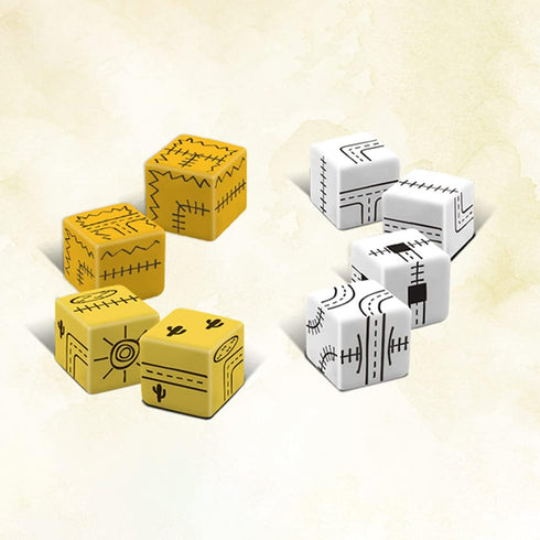 Railroad Ink Challenge: Shining Yellow Edition - Roll Dice and Draw Railways and Routes, Goal Cards to Expand Your Rail Map - Expansion Dice Inclu...