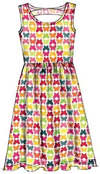 McCall's Pattern Company M7079 Girls'/Girls' Plus Dresses, Size GRL...