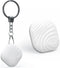 Key Finder, Bluetooth Tracker Item Locator with Key Chain for Keys Pet Wallets or Backpacks and Tablets, Batteries Include (White, 1 Pack)...