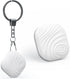 Key Finder, Bluetooth Tracker Item Locator with Key Chain for Keys Pet Wallets or Backpacks and Tablets, Batteries Include (White, 1 Pack)...