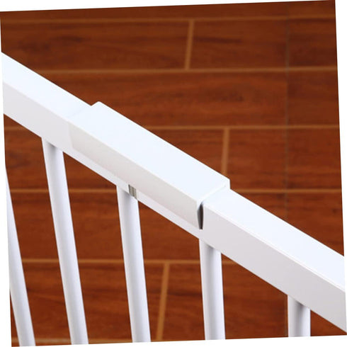 12 Pcs Safety Door Reinforcement Slot Baby Gate Reinforcement Stair Reinforcement Downstair Parts Tools for Kids Fence Reinforcement Groove Child ...