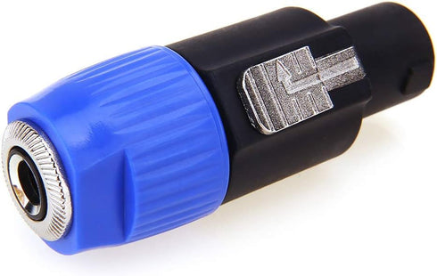 Speakon to 1/4 Adapter Connector, Upgraded 1/4" Female to NL4FC Male Connectors are for Converting 1/4" Cables to NL4FC Plug for Speaker/Amplifier...
