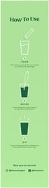 Bloom Nutrition Electric Hand Mixer & 8 Super Greens Powder Stick Packs...