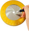 Circle Drawing Maker, Adjustable Rotary Circle Template Measuring & Drawing Ruler, Aluminum Alloy + Stainless Steel Drafting Ruler Measurement Too...