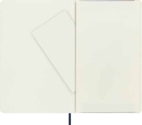 Moleskine Classic Notebook, Soft Cover, Large (5" x 8.25") Ruled/Lined, Sapphire Blue, 192 Pages...