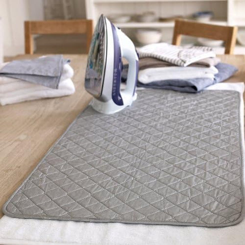 Portable Ironing Mat Blanket (Iron Anywhere) Ironing Board Replacement, Iron Board Alternative Cover...