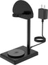 2 in 1 iPhone Wireless Charger Basket-Shaped Charging Station, Apple Watch Charger with 20W PD Wall Fast Charger, for iPhone 15/15 Pro/15 Pro Max/...