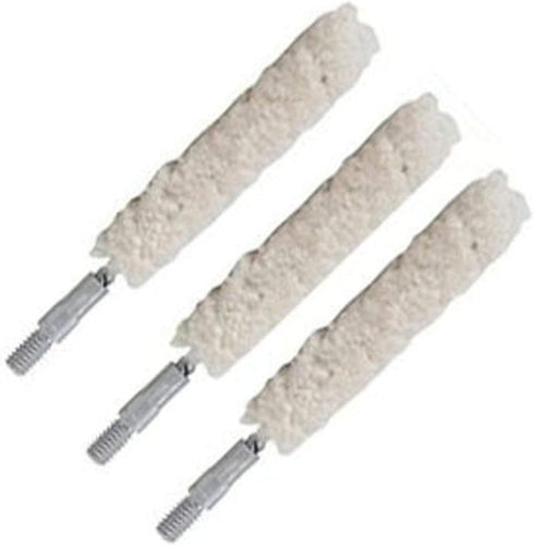 Tipton Bore Mop 3-Pack, 338/6.5mm with 8-32 Threads, Cotton Construction for Applying Gun Oil, Solvent, Bore Cleaning...