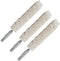 Tipton Bore Mop 3-Pack, 338/6.5mm with 8-32 Threads, Cotton Construction for Applying Gun Oil, Solvent, Bore Cleaning...