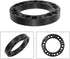 Steering Wheel Adapter Spacer, Aluminum Alloy Steering Wheel Hub Spacer, Steering Wheel Hub Adapter Extension Spacer, 12.5mm 1/2" Wheel Spacer for...