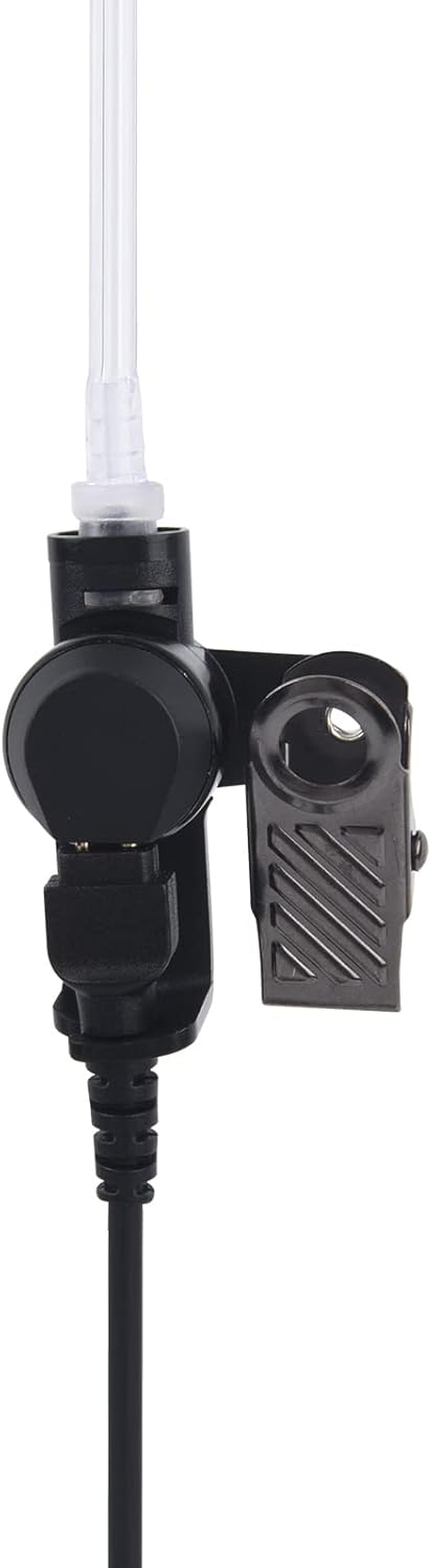 VX 261 VX-261 Radio Earpiece with Mic Surveillance Ear Piece Headset Headphone Compatible with Motorola Vertex Standard VX-424 VX-231 EVX-261 EVX-...