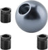 Fydun Car Shift Knob Adapter Kit Universal Manual Gear Shifter Lever Round Ball Shape ()...