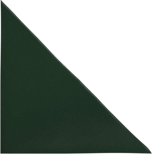 King & Priory Luxury Dark Green Velvet Pocket Square...