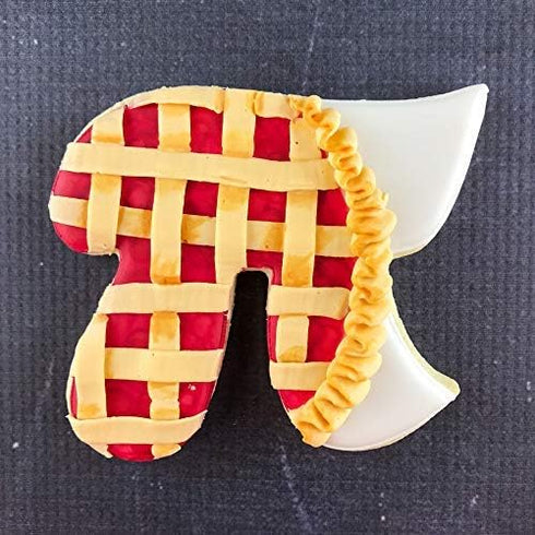 Pi Symbol Cookie Cutter 3.75" Made in USA by Ann Clark...