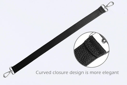 24.8” Leather Replacement Strap for Handbags Shoulder Bag with Metal Buckles...