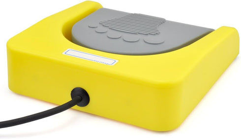 iKKEGOL USB Single Foot Switch Control One Key Customized Computer Keyboard Action Pedal HID Yellow...