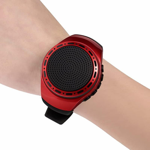 Wireless Wearable Waterproof Wrist Portable Bluetooth Speaker Watch with Multi Function FM Radio & MP3 Player & TWS & Selfie & Ultra Long Standby ...