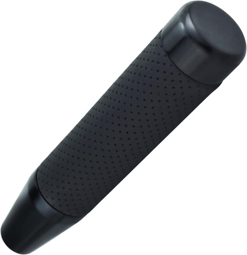 Arenbel Long Gear Shifter Knob Leather Covered Car Stick Shift Lever Alloy Handle Fit Most Manual Vehicles, Black...