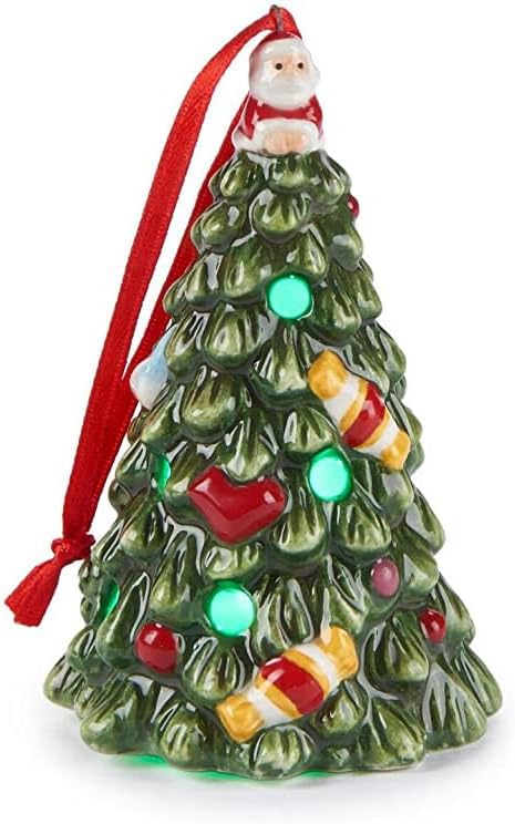 Spode Christmas Tree Christmas Tree Ornament, Long-Lasting Festive Holiday Ornament for Christmas Tree& Seasonal Display - Stylish Christmas Decor...