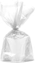 Clear Cellophane Cone Bags - Pack Of 25 - Large & Transparent Packaging For Treats, Gifts & Parties...