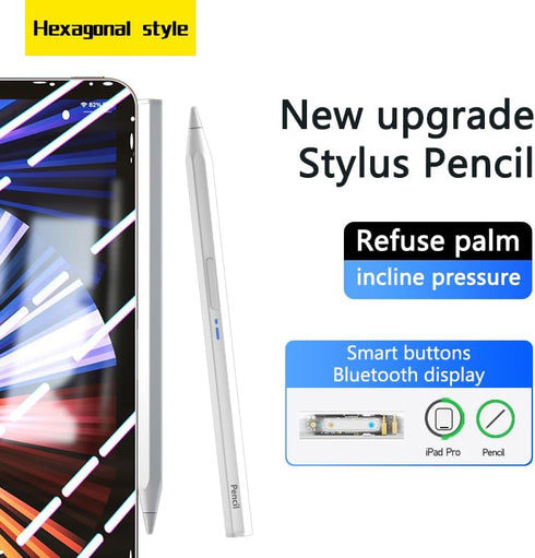 Stylus Pen for iPad W/Palm Rejection Tilt Sensitivity,13 Mins Fully Charged,Same as for Apple Pencil 2nd Generation,for iPad Mini 5th/6th Generati...