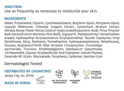 Decollage Hydrating Water Gel Travel Size Moisturizer 1.7 fl oz for Smooth and Glowing Skin with Hyaluronic Acid, Ceramide NP Fragrance Free, Oil ...