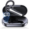 Bluetooth Headset, Wireless Bluetooth 5.0 Earpiece Hands-Free Earphones with Stereo Mic,8 Hrs Play time, Compatible iPhone Android Cell Phones Dri...