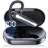 Bluetooth Headset, Wireless Bluetooth 5.0 Earpiece Hands-Free Earphones with Stereo Mic,8 Hrs Play time, Compatible iPhone Android Cell Phones Dri...
