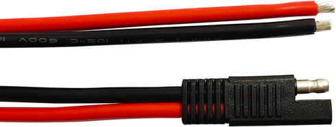 10AWG SAE Connector Extension Cable,(3Pack) SAE Connector Plug 2 Pin SAE Single Plug Quick Connector Disconnect Plug,SAE Automotive Extension Cabl...