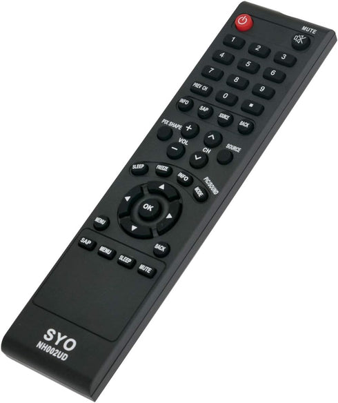 NH002UD Replacement Remote Control Applicable for Sanyo LCD LED TV FW55D25F FW40D36F FW43D25F FW32D06F FW50D36F...