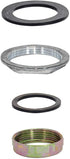 EZ-FLO 3 Inch Removable Kitchen Sink Strainer Drain Extended Shank Junior Duo, Stainless Steel, 1-7/8 Inch to 2-1/4 Inch Opening, 30037...