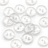 1000 Pieces Resin Buttons 2 Holes Sewing Flatback Button Round Craft Buttons for Sewing, Scrapbooking, DIY Project Sewing Buttons (11.4mm)...
